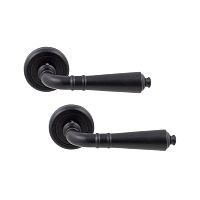 Ручки на розеті FIMET Paris 154 (231BT) NM матовий чорний